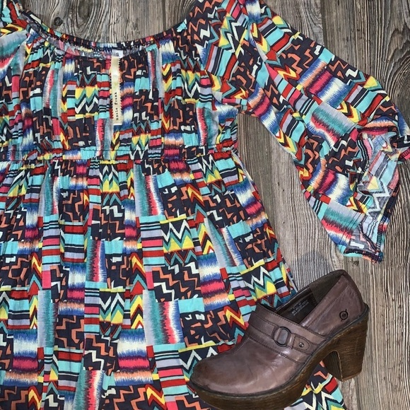 Anthro Uncle Frank Multicolored Dress - Picture 1 of 5